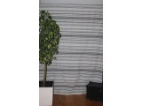 Cortina de Puerta estilo Jacquard Beige-Multicolor 155 x 220 cm